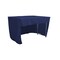 Fitted Rectangular Tablecloth 48 x 30 Polyester Poplin Open Back Design